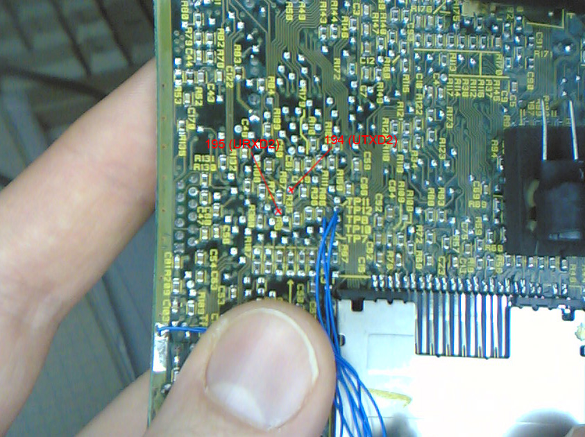 UART2 pins